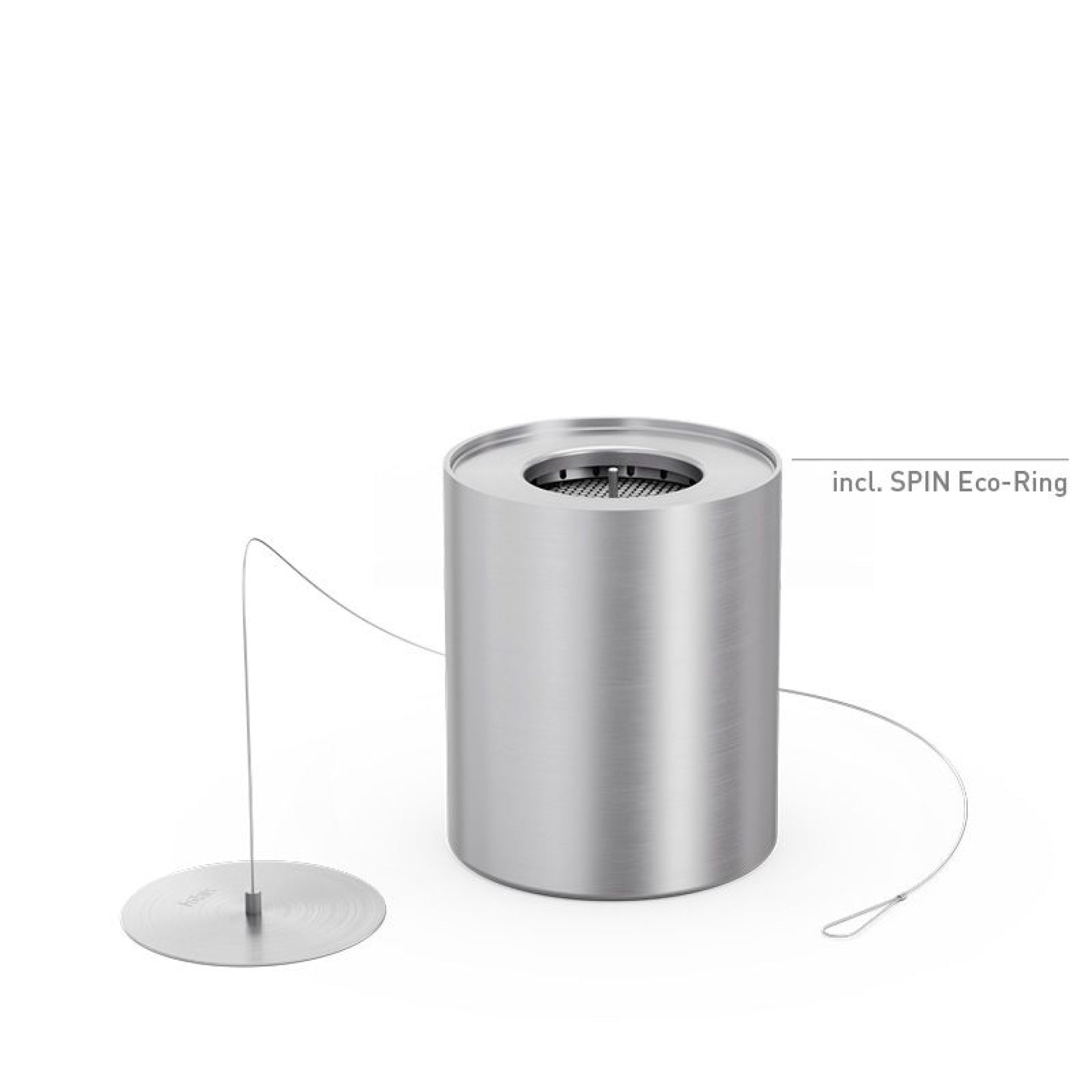 höfats - SPIN 1200 Bio-Burner mit Eco-Ring und Löschdeckel