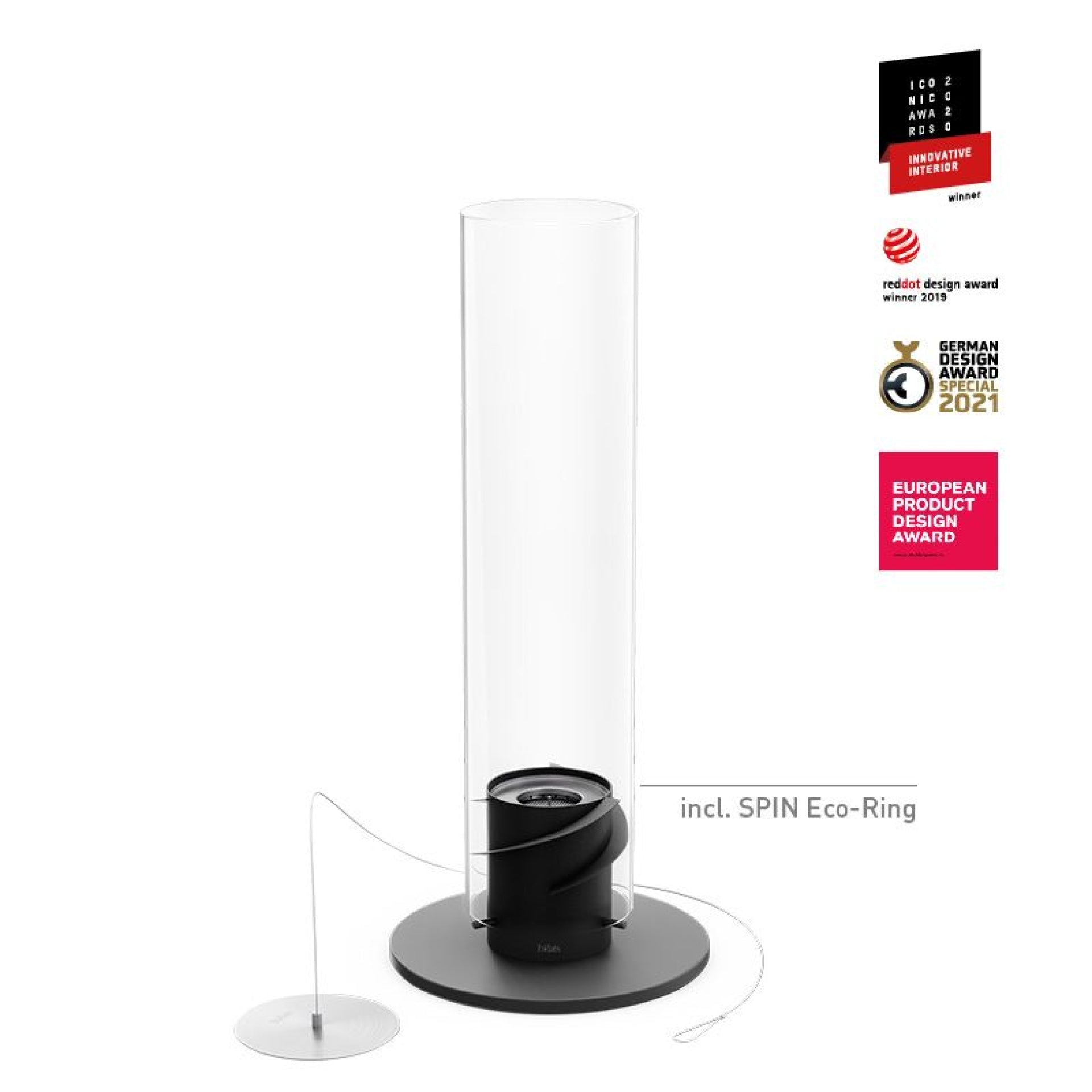 höfats SPIN 90 Tischfeuer ohne Feuer