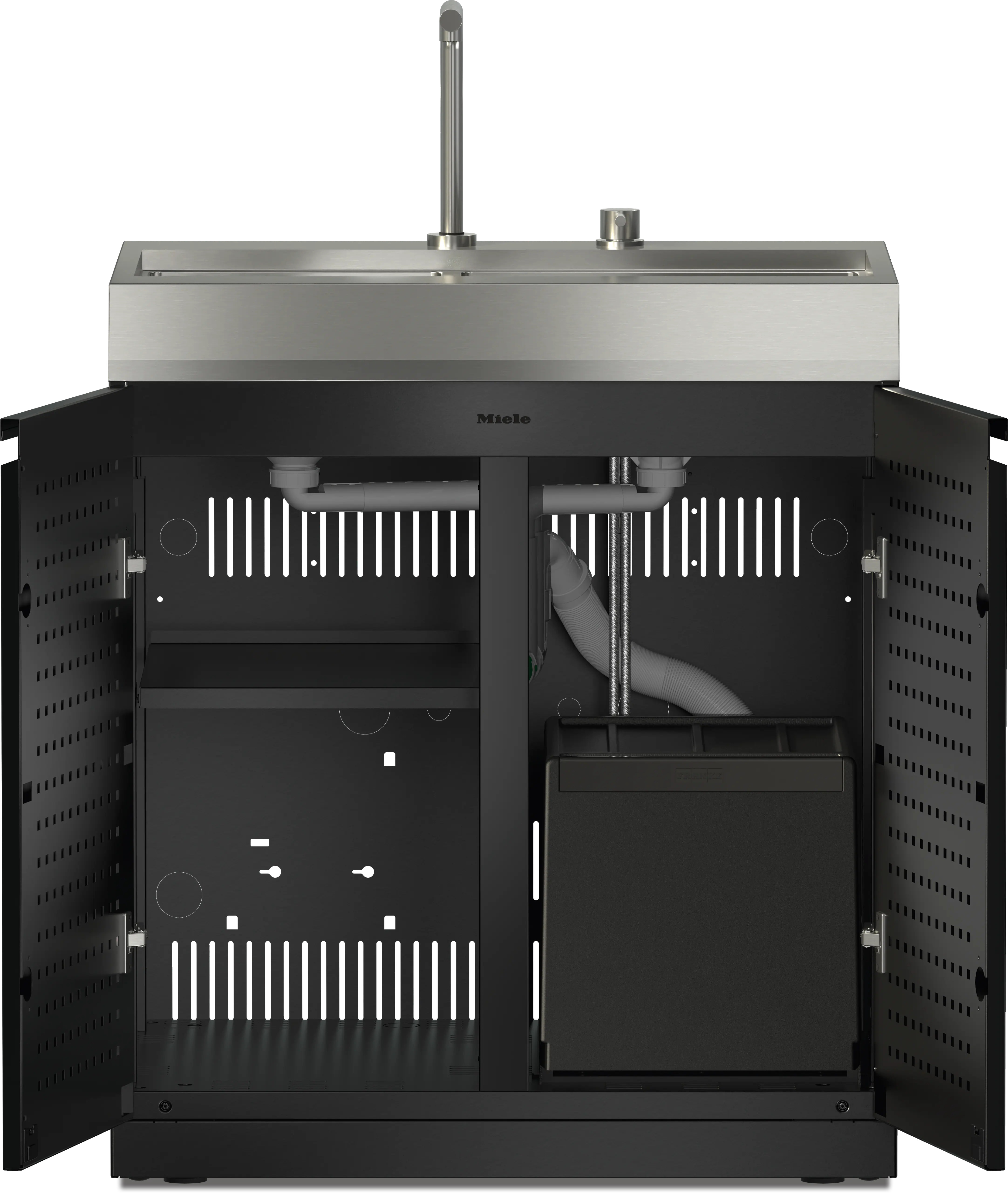 Miele Dreams Outdoor-Küche Stauraummodul mit Spüle - Wash L