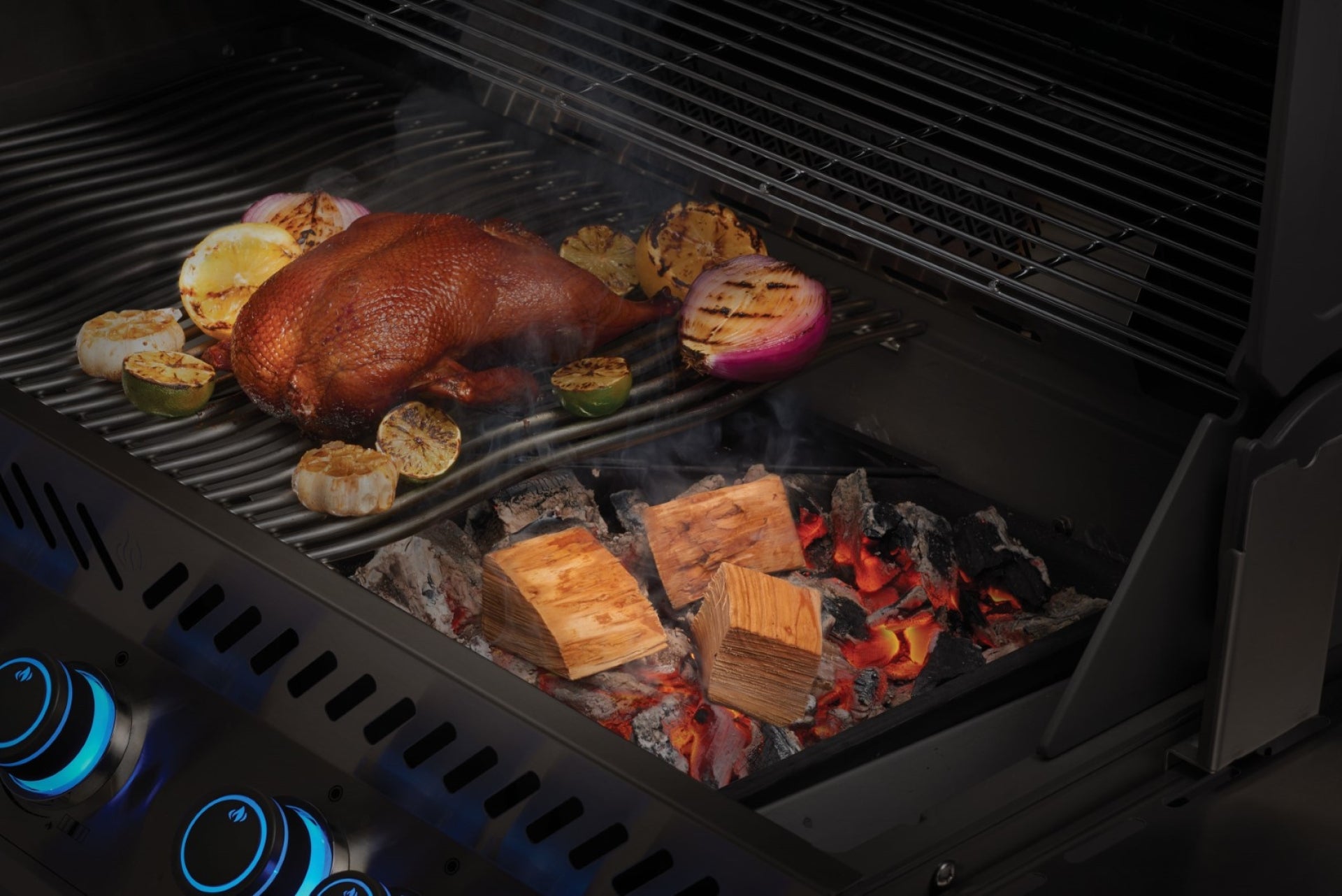 Napoleon Kirsch- Räucherchunks (mild) Benutzung