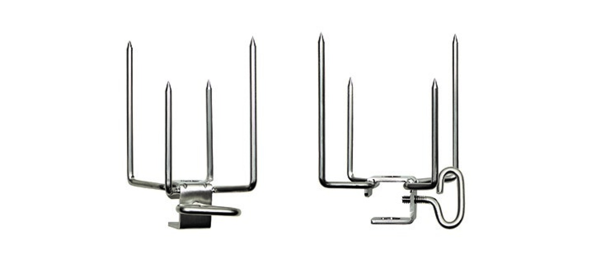 Napoleon Drehspieß Fleischklammern- Set