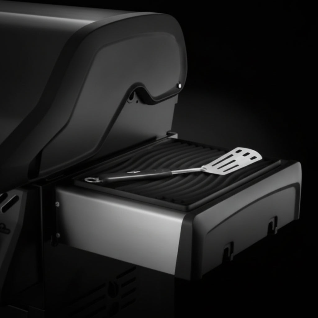 Napoleon Seitenablagenmatte Anwendung