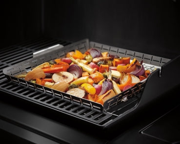Weber Crafted Grillkorb Benutzung