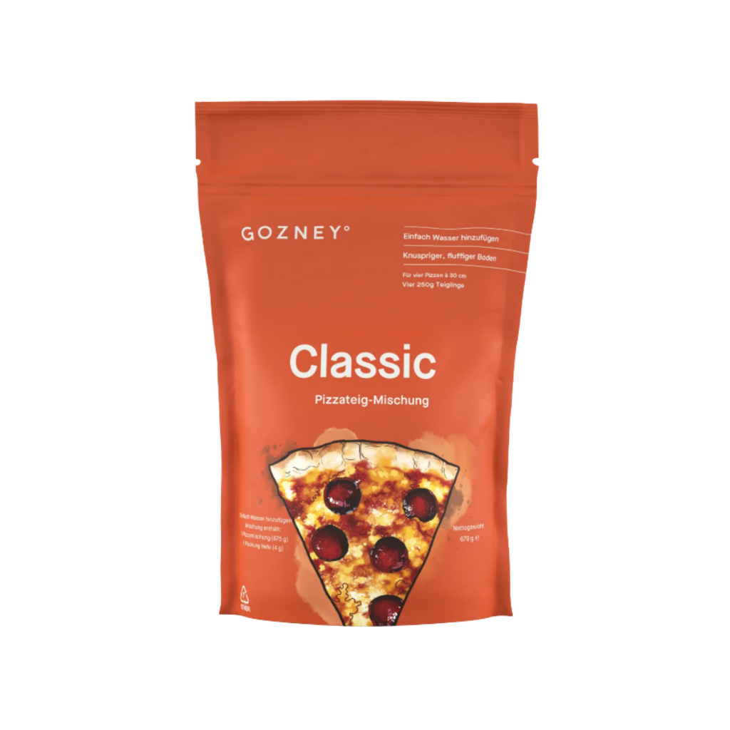 Gozney Klassische Pizzateig-Mischung | 4er Pack (4x 679 g)