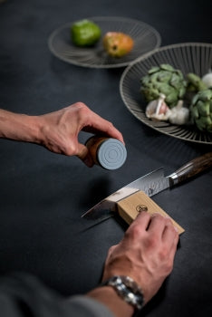 Horl 2 in Aktion mit Schleiflehre