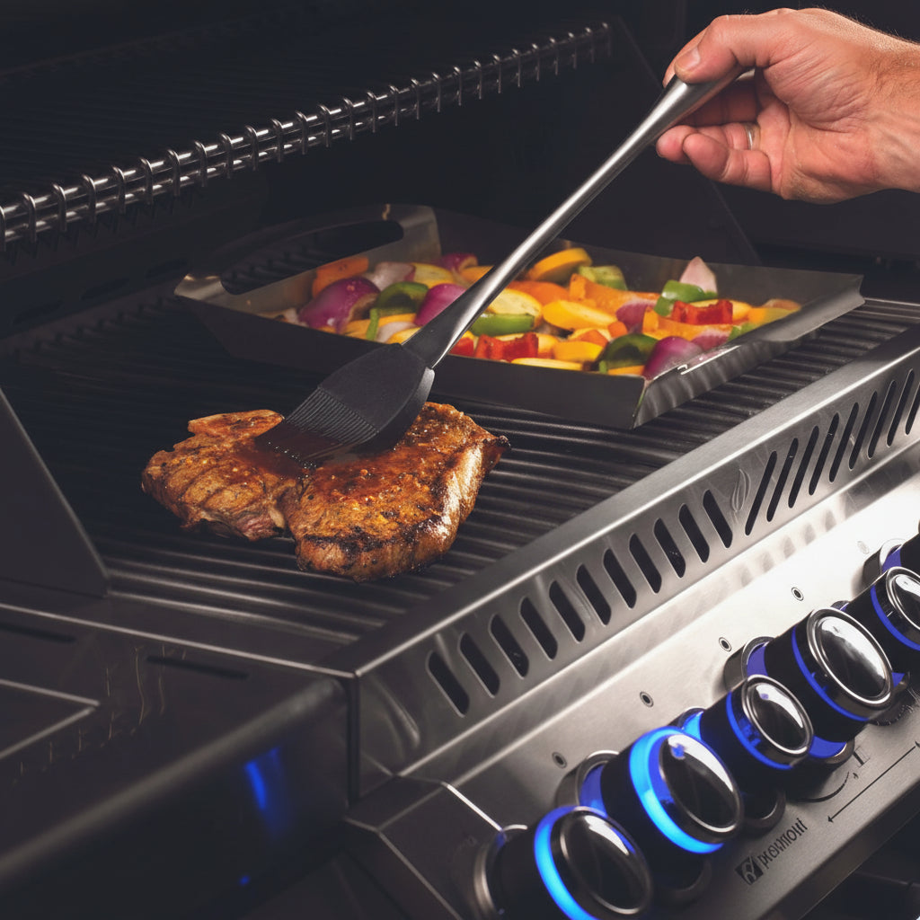 Napoleon 3-teiliges Grillbesteck- Set aus Edelstahl