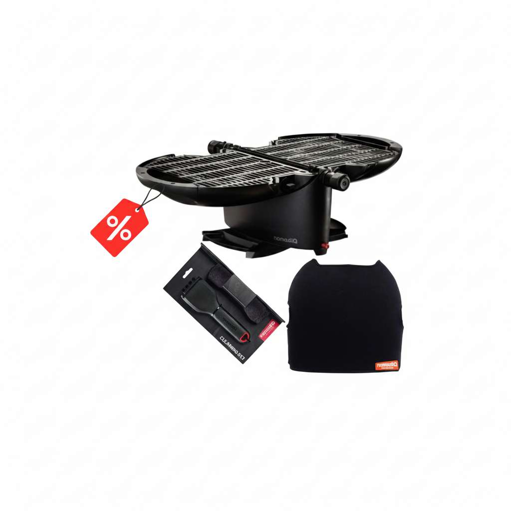 NomadiQ Gasgrill Komplett-Bundle detailansicht