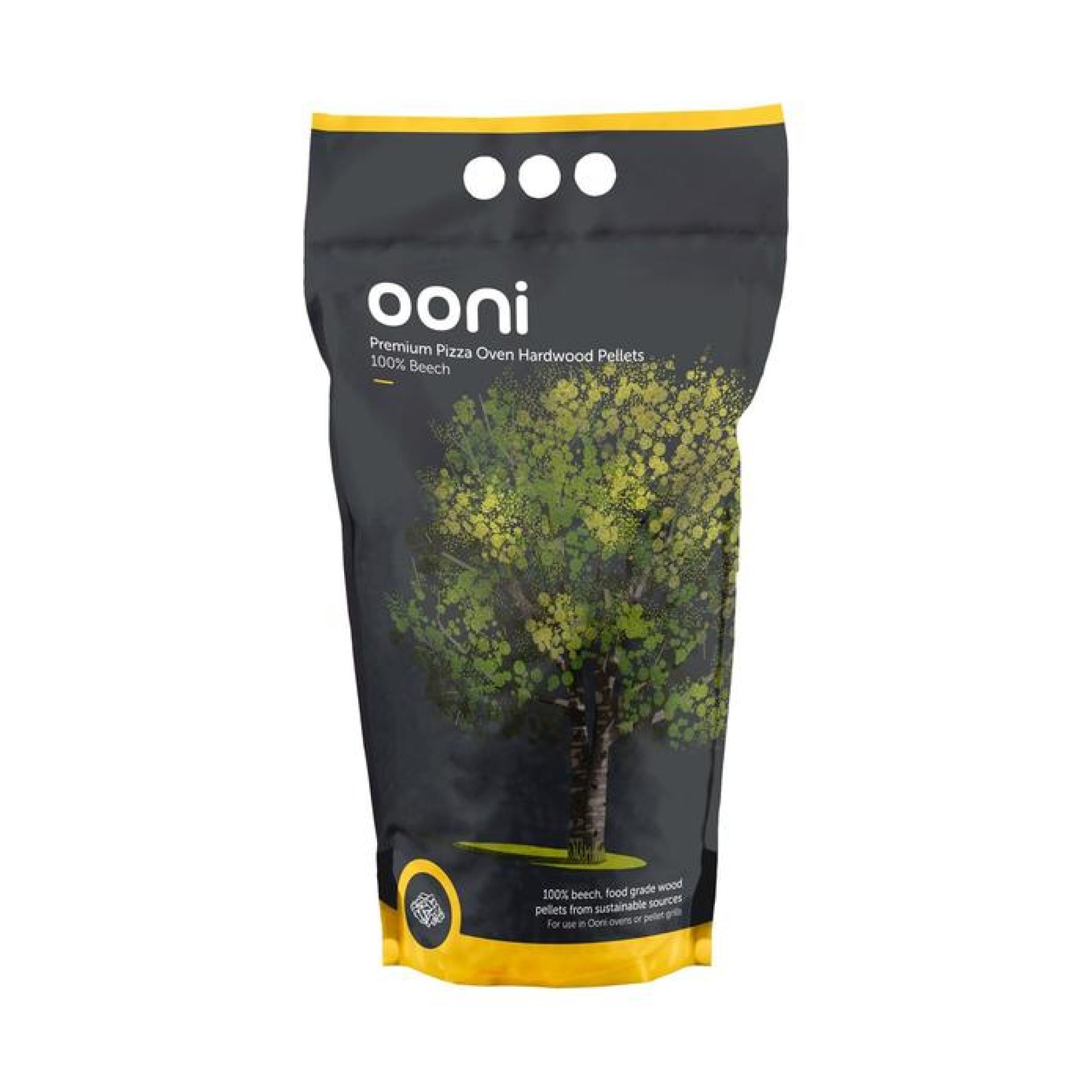 Ooni Premium Hartholzpellets für Fyra und Karu Pizzaöfen 3 Kg