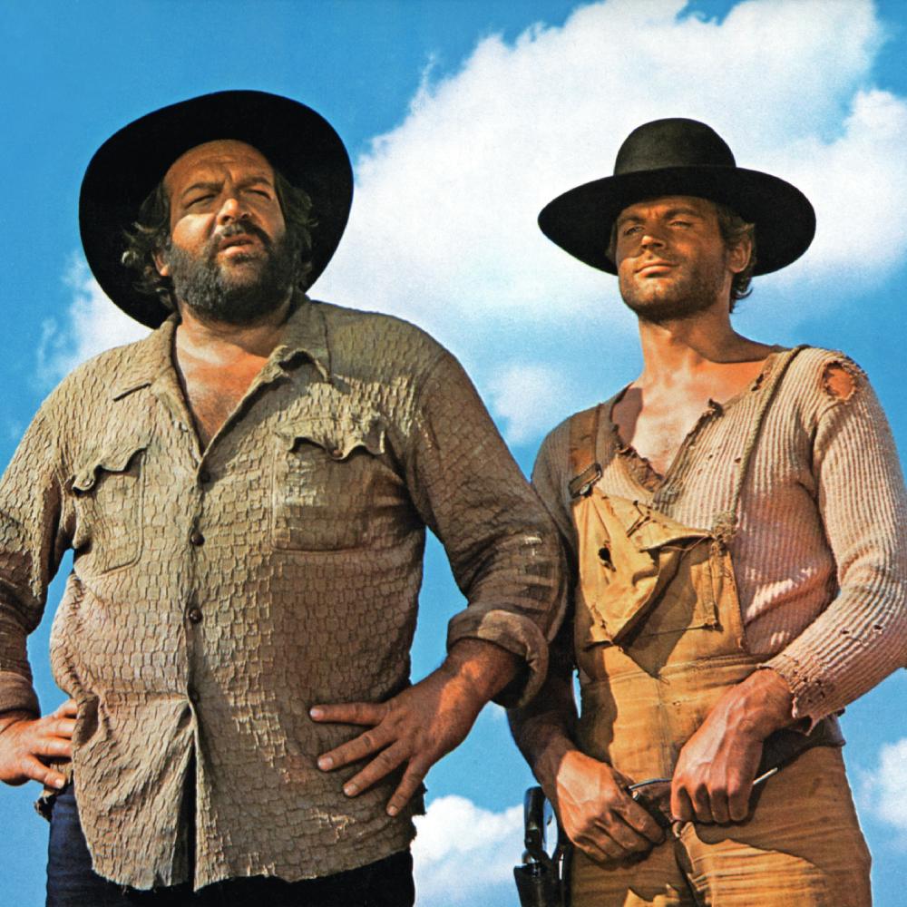 Petromax Spencer Hill Edition Gusseisen mit Bud-Spencer-und-Terence-Hill-Motiv