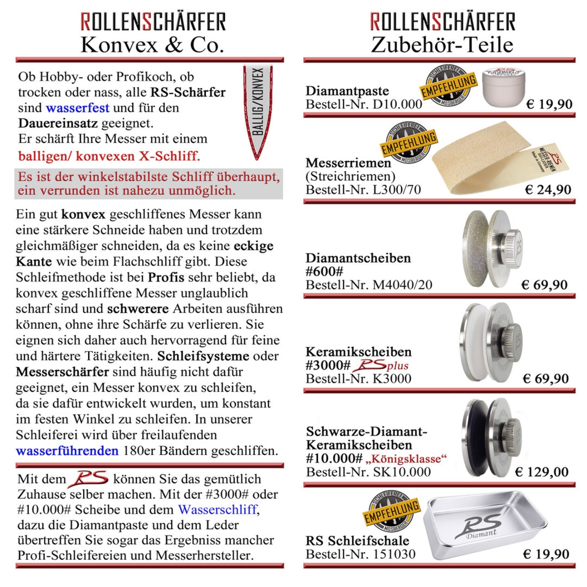 RS Diamant Rollenschärfer