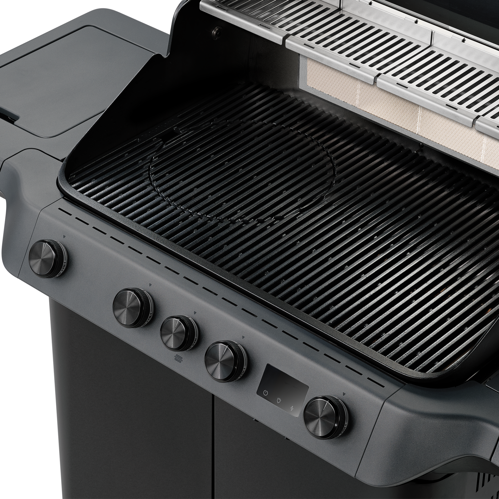 Rösle Blazeflame Master 4 detailansicht grillfläche mit grillrost