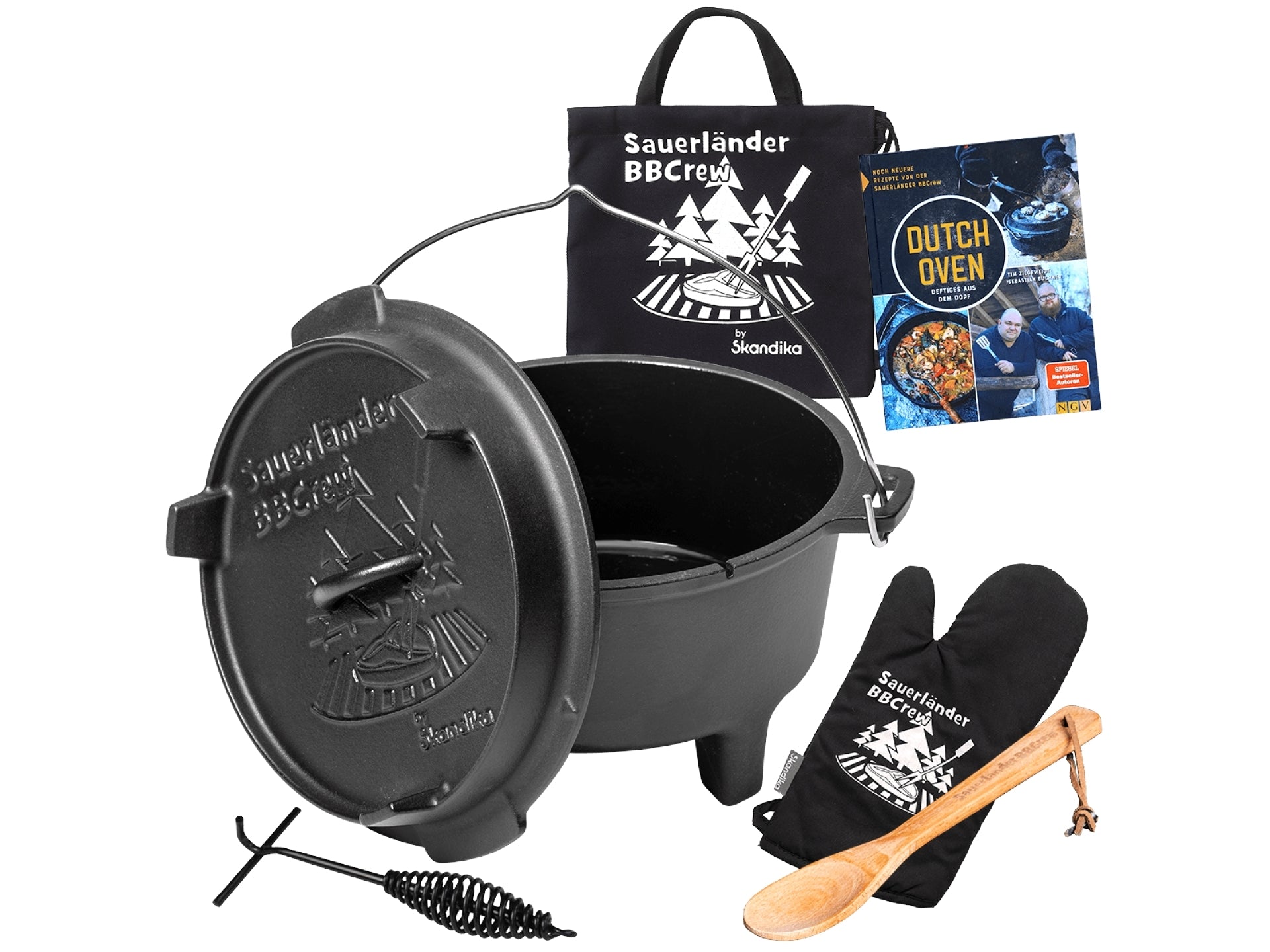 BBCrew Dutch Oven 4,25L Sondereditions-Set