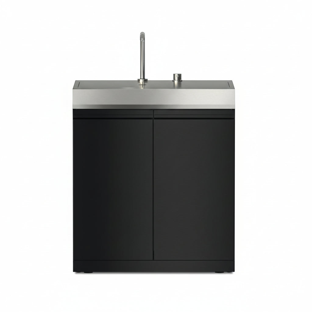 Miele Dreams Outdoor-Küche Stauraummodul mit Spüle - Wash L