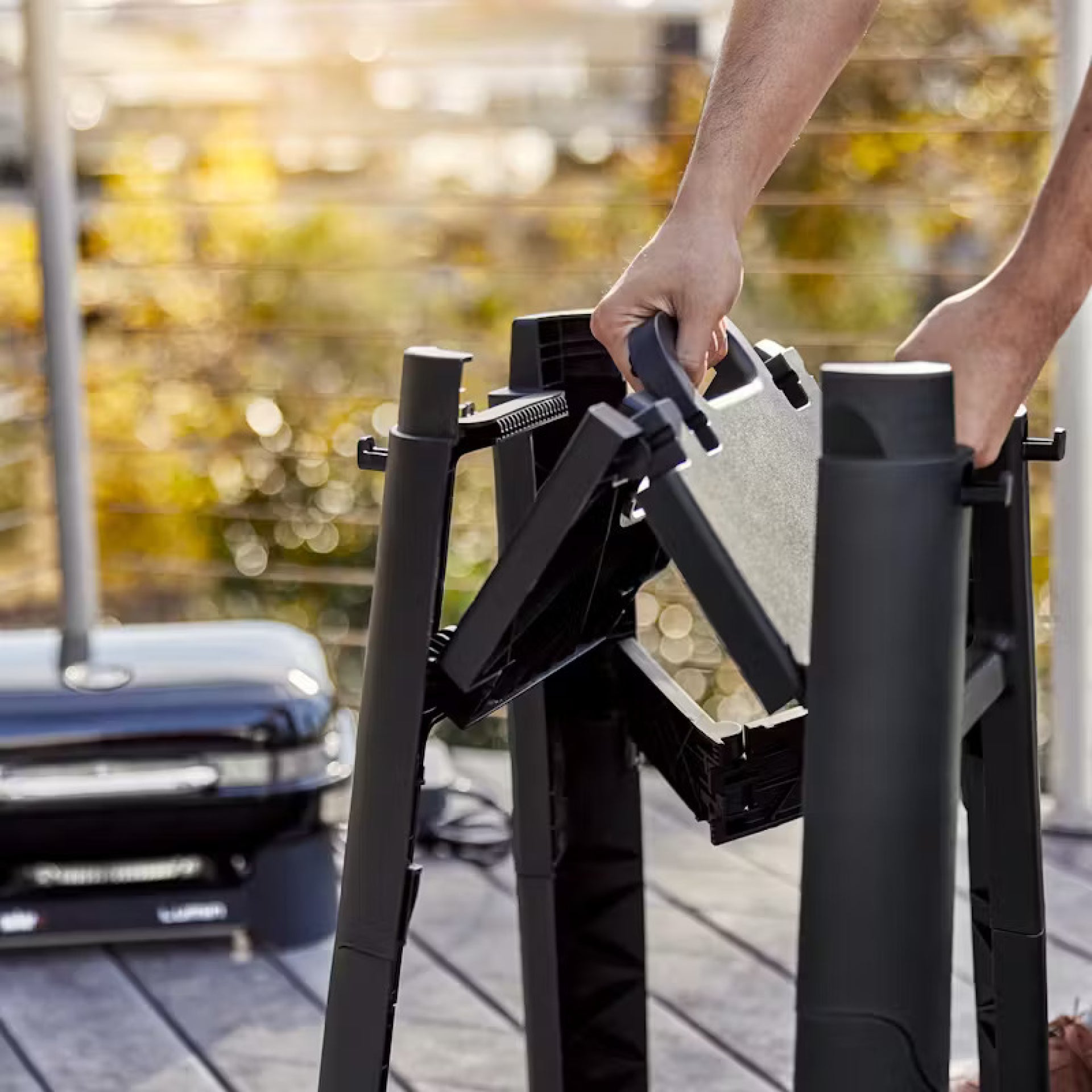 Weber Lumin elektrogrill stand