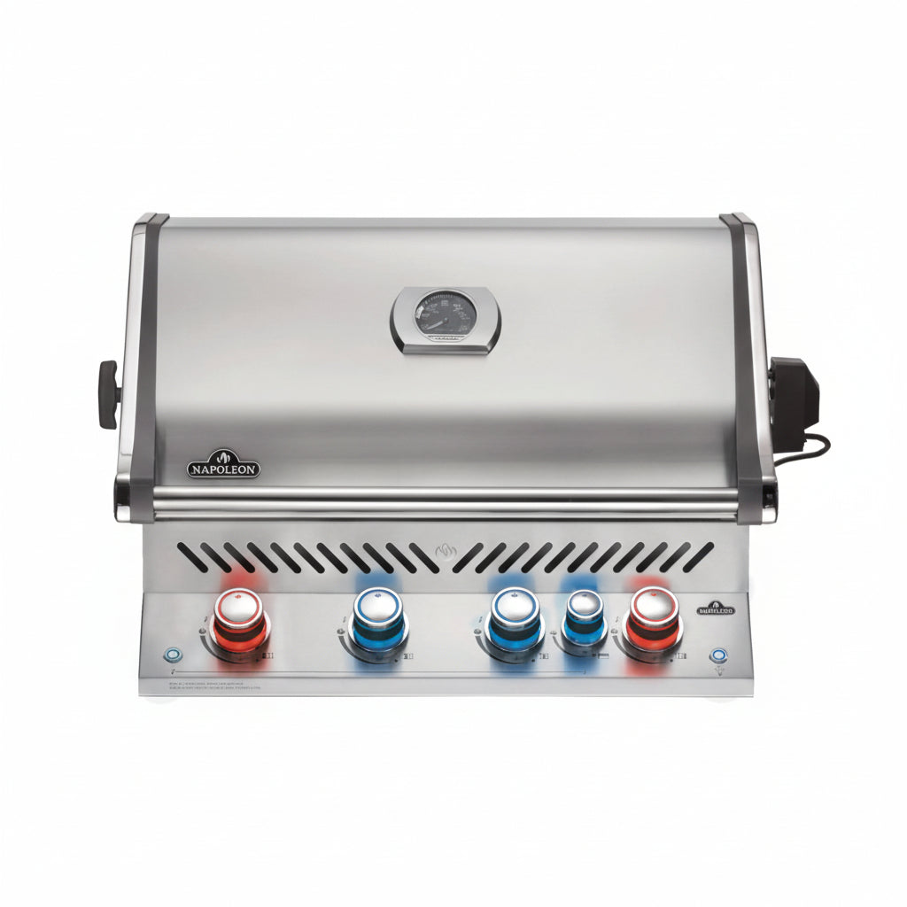 Napoleon Presitge Pro 500 Einbaugrill Front