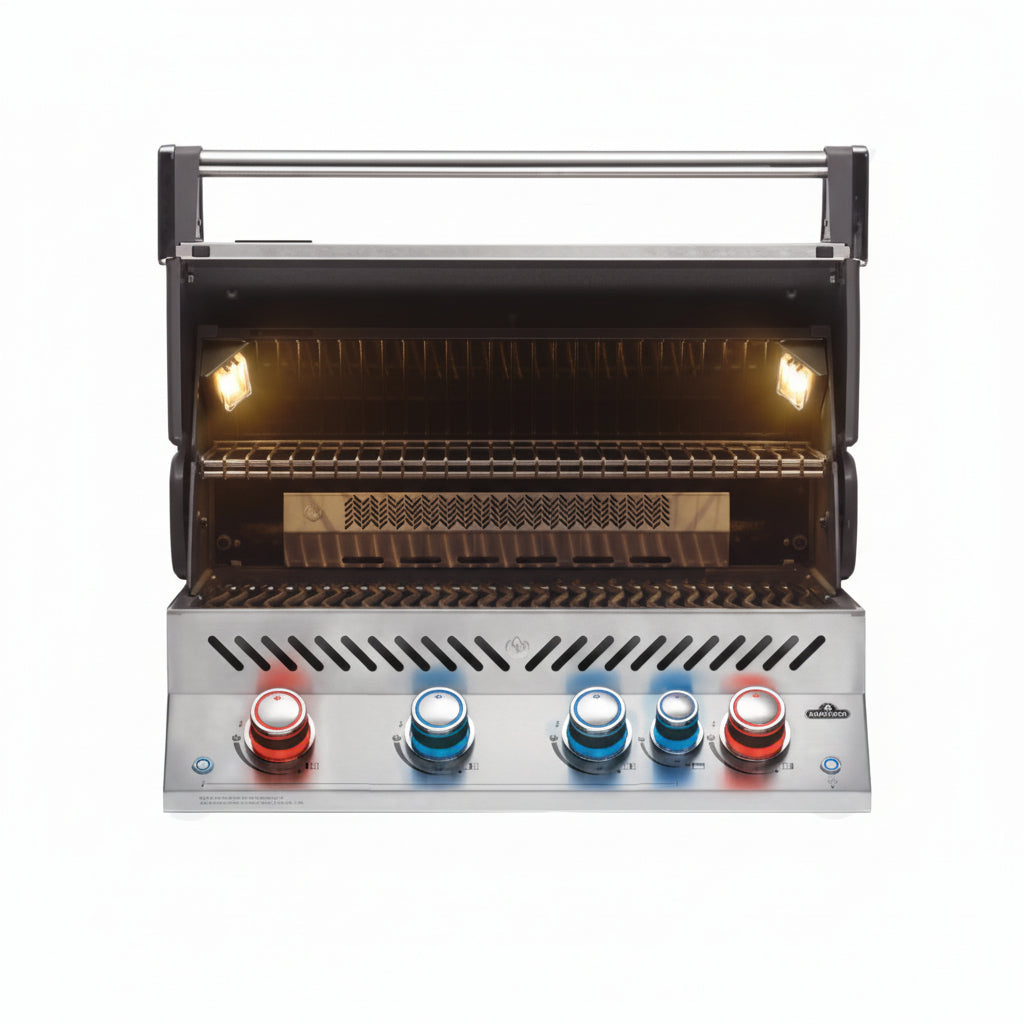 Napoleon Presitge Pro 500 Einbaugrill offen
