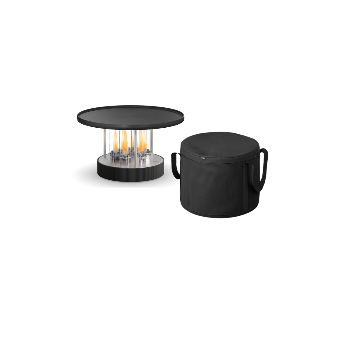 höfats CIRCLE 35 Grill- & Transport-Set | Tischgrill & Schutztasche