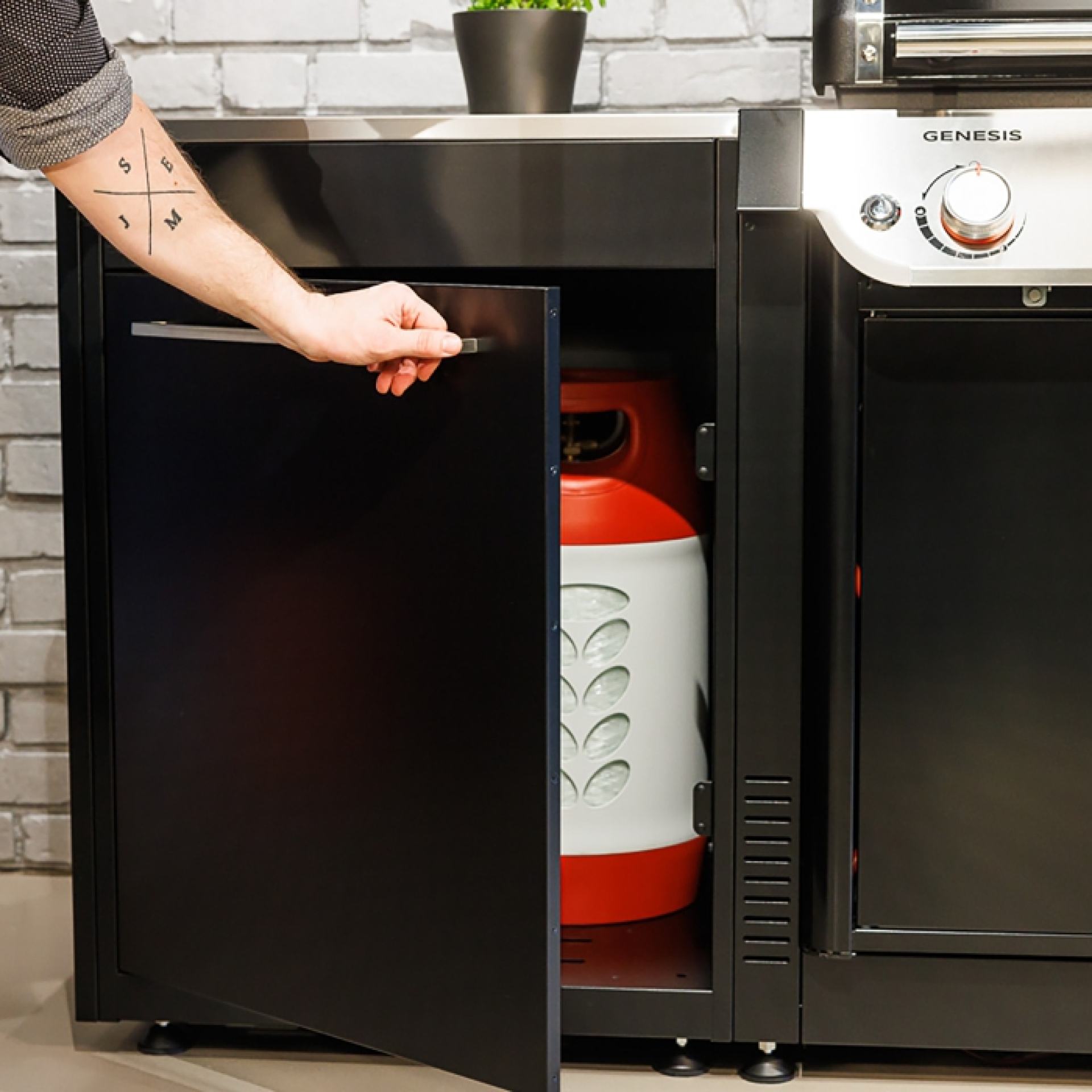 Preview: Weber BBQ KITCHEN Türmodul - BBQ1100010 Preview: BBQ KITCHEN Türmodul